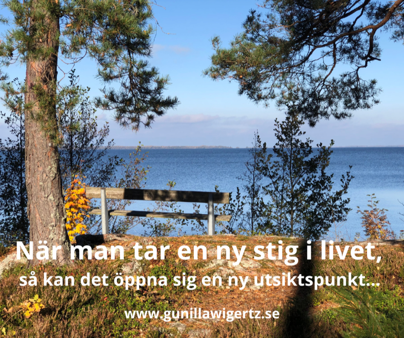 När man tar en ny stig i livet så kan det öppna sig en ny utsiktspunktpng